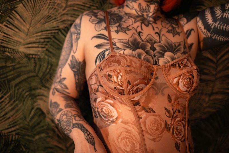 Boudoir Artistry Tattooed Back