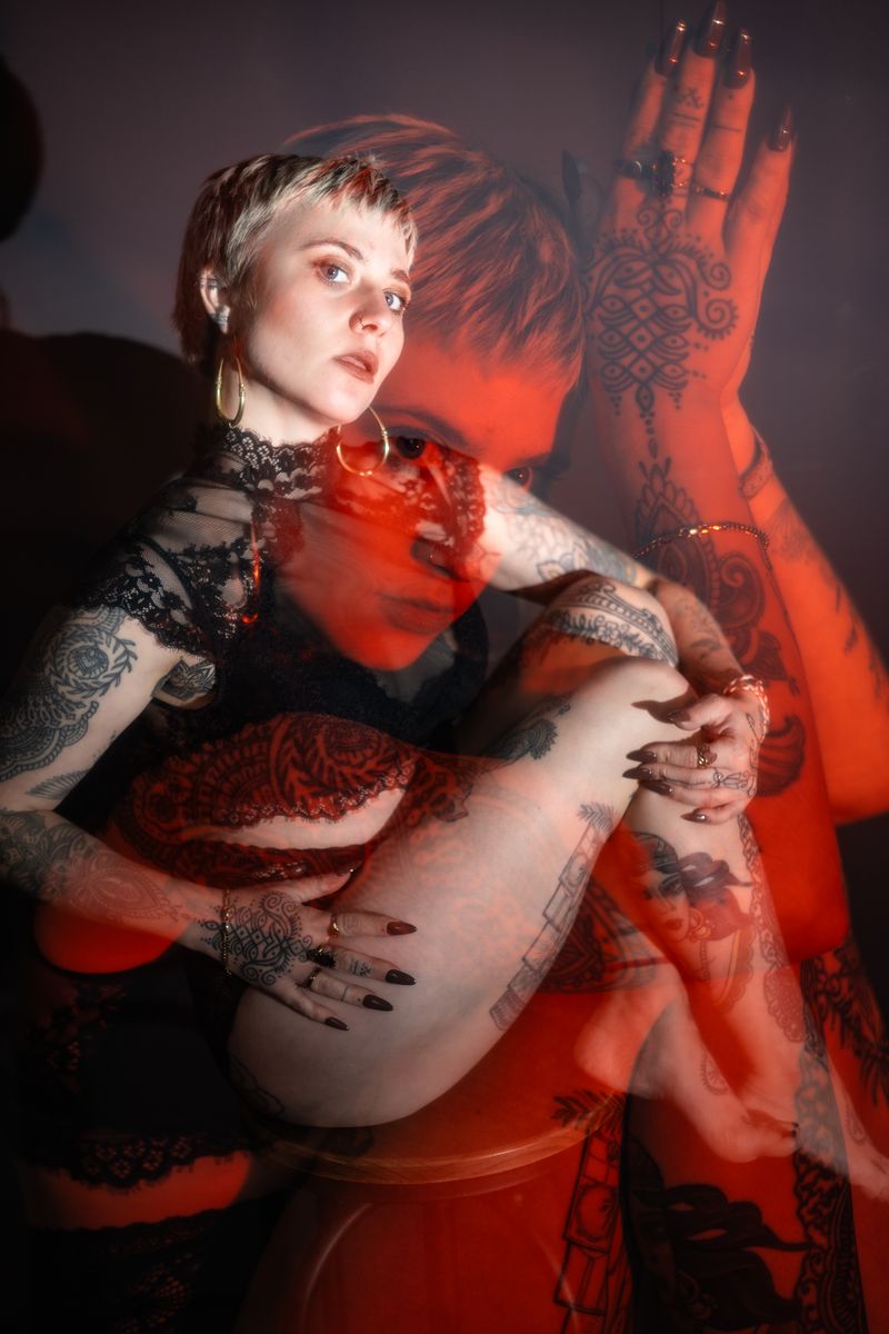Boudoir Artistry Tattooed Back